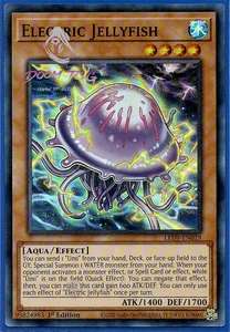 Yugioh! Elektrische Qualle LED9-EN019 (SR) 1st Ed "Umi Support" - Bild 1 von 1