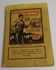 Engineering Notes August 1914; railway construction in Northern Nigeria, etc. - Bild 1 von 4