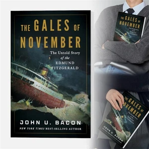 The Gales of November: The Untold Story of the Edmund Fitzgerald Hardcover - Picture 1 of 7