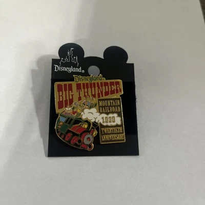 Prendedor Disneyland Big Thunder Mountain Railroad 20 aniversario Foto 1 de 4