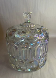 Mond und Stern glasklar Karneval Glas große Jardiniere  - Bild 1 von 4