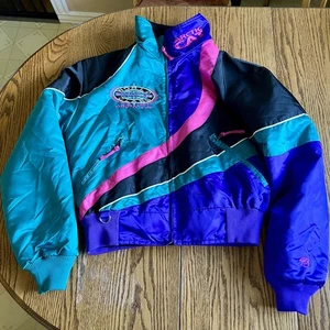 Vtg Arctic Cat Arcticwear Women Small 2 in 1 Jacket Snowmobile Snow Winter Coat  - Picture 1 of 14