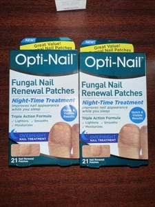 2 Boxen Opti-Nail Nagelpilz Erneuerung Pflaster, nächtliche Nagelbehandlung - Bild 1 von 1