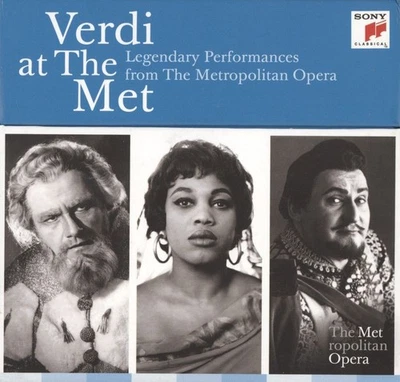 Verdi at the Met: Legendary Performances by Various (20 CDs, Sony, 2013) - Imagem 1 de 3