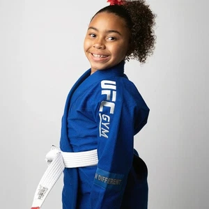 UFC Gym M4 Kids Training GI Royal Blue Jiu Jitsu Kimono Top ONLY 100% Cotton - Picture 1 of 14