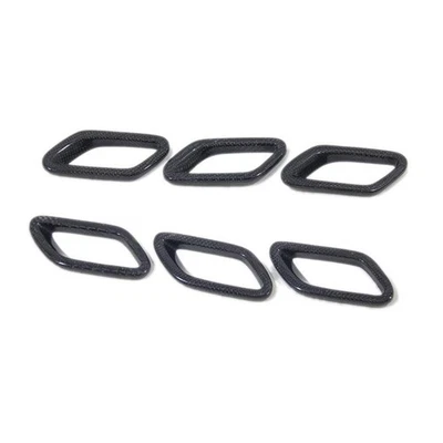 2007-15 Carbon Fiber Side Air Intakes For Maserati Granturismo Grancabrio Gt Gts Foto 1 de 4