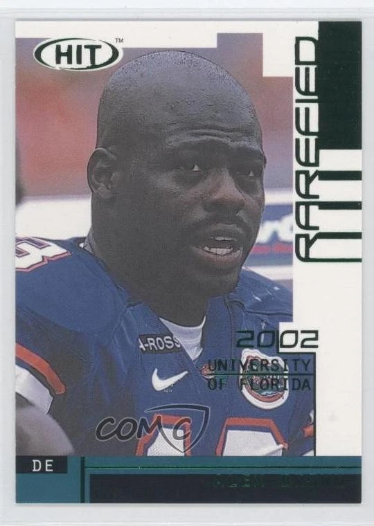 2002 SAGE Hit Rarefied Emerald Alex Brown #R13 Rookie RC - Image 1 of 2