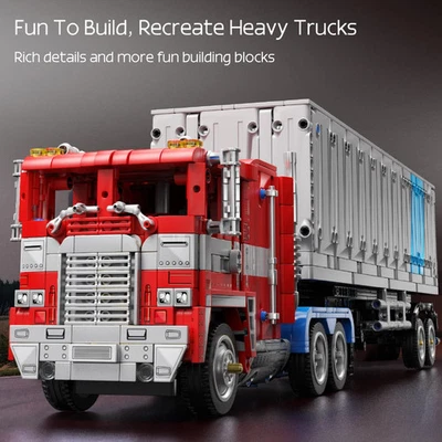 2073PCS Optimuss Primes Truck Building Blocks Set Vehicle Gift Toy Car Robot Toy - Image 1 of 4