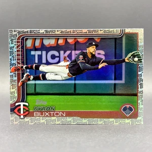 Byron Buxton 2025 Topps Series 2 Topps Logo Foil Fanatics #530 Minnesota Twins - Picture 1 of 1