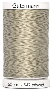 Gutermann 501-506 Sew-All Thread 547yd-Sand - Picture 1 of 1