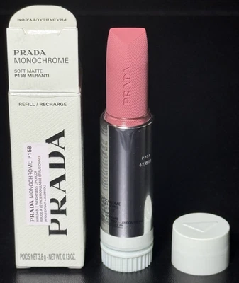 Repuesto de color de labios Prada monocromo sin peso mate suave ~ P158 MERANTI Foto 1 de 4