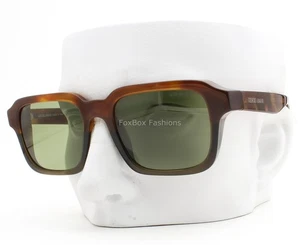 Giorgio Armani Sunglasses Brown Havana Green Glass AR 8194-U 5988/14 with Case - Picture 1 of 9
