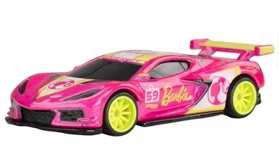 BARBIE 65th Anniversario Modello auto CORVETTE C8 R 1:64 8cm Hot Wheels HVJ51 - Immagine 1 di 4