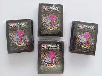 Pokemon TCG Hoopa Sleeves (brown) City Champs 2015 Lot of 4 sleeve packs sealed - Image 1 of 3