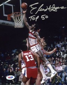 Elvin Hayes SIGNED 8x10 Photo + Top 50 Washington Bullets PSA/DNA AUTOGRAPHED - Picture 1 of 1