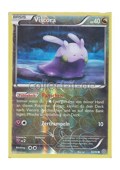 58/98 Viscora - Reverse Holo | XY Ewiger Anfang - Bild 1 von 1