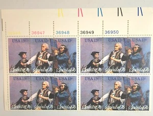USA 1976 "Spirit of '76", Sc #1629-31, Block of 12, Mint, MNH, Bicentennial Era. - Picture 1 of 3
