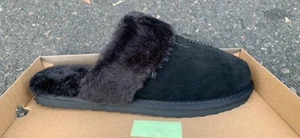 AUSLAND Women's Fuzzy Slippers Fluffy with Memory Foam Non Slip House Shoes 9623 - Picture 1 of 4