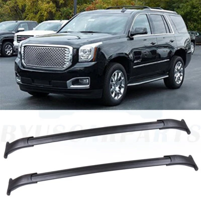 Rack Roof Rail Cross Bars For 15-2020 Cadillac Escalade Chevrolet Suburban Tahoe - Изображение 1 из 4