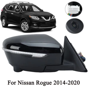 Right Passenger Side Mirror W/Camera Power Fold 13Pin For Nissan Rogue 2014-2020 - Bild 1 von 18