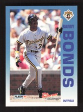1992 Fleer 7 Eleven/Citgo The Performer   Barry Bonds #23 Pittsburgh Pirates