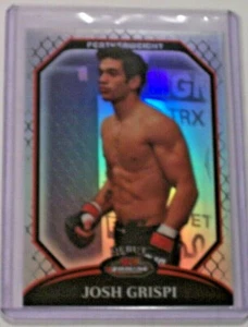2011 Topps UFC Finest Refractor Parallel Josh Grispi/888 #65 dañado - Imagen 1 de 1