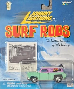 Johnny Lightning Surf Rods WAIMEA MAMAS 1954 Sedan Delivery 294-02 HB Surf City - Picture 1 of 3