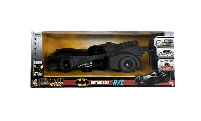 Jada Toys Hollywood Rides 1989 BATMOBILE - 2,4 GHz RC Control Remoto Turbo (NUEVO) Foto 1 de 2