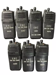 7 Motorola MotoTRBO XPR6300 UHF Digital Two-Way Radio Walkie Talkies - Picture 1 of 9
