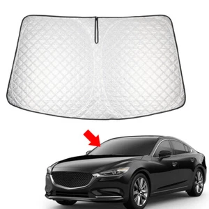 Auto Faltbare Windschutzscheibe Sonnenschutz Visier Schutz Für Mazda 6 2014-2021 - Picture 1 of 18