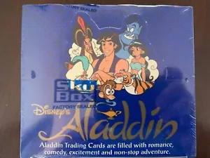 1992 SKYBOX DISNEY'S ALADDIN TRADING CARD BOX FACTORY SEAL 36 PACKS - Picture 1 of 5