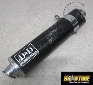 99-00 HONDA CBR600F4 D&D EXHAUST PIPE MUFFLER SLIP ON CAN SILENCER (SEE DESCP) - Picture 1 of 12