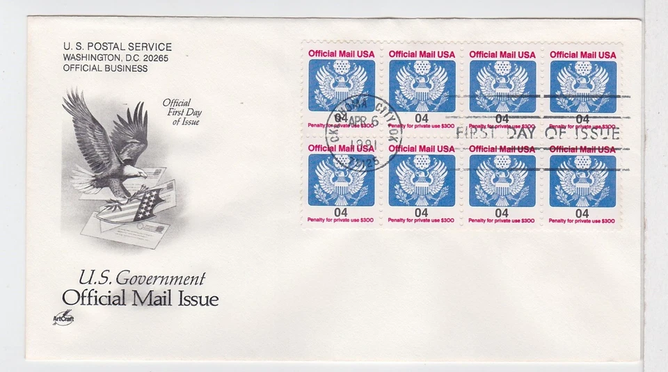 TurtlesTradingPost- Official Mail 4 Cent- O146 1991 Artcraft Cachet FDC - Image 1 of 1