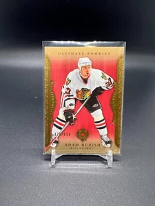 2006-07 Ultimate Collection #70 Adam Burish Rookies /699 RC Chicago Blackhawks - Picture 1 of 2