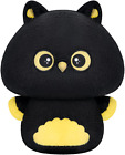 8 Inch Mushroom Plush, Cute Black Owl Plush Pillow Soft Plushies Squishy Thro...
