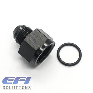 AN Reducer Fitting AN10 to AN8 (Black) 950-10-08BLK - Picture 1 of 1