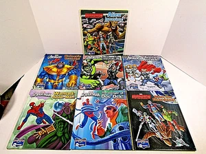 Marvel Comics Seven Story Reader Books Spiderman Avengers Guardians no Device - Picture 1 of 10