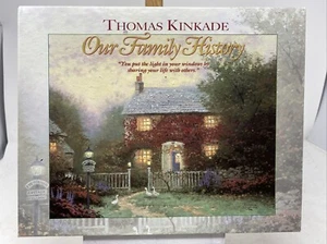 "Our Family History" Keepsake Book by Thomas Kinkade Genealogy In Box - 43 Pages - Picture 1 of 14