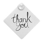 'Thank You' Suction Cup Car Window Sign (CG00001576)