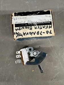 NOS 1969-1974 Chevy Camaro Nova Heater Fan Blower Motor Switch Pontiac Phoenix - Picture 1 of 10