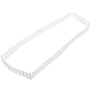 Mini Garden Fence Miniature Wood Fence Succulent Plants Mini Garden - Picture 1 of 12