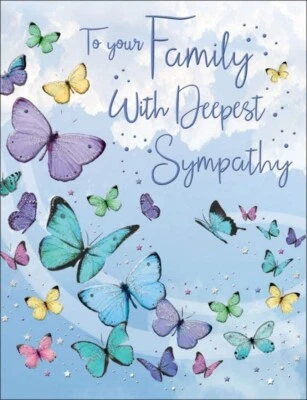 To Your Family With Deepest Sympathy Card - Image 1 of 2