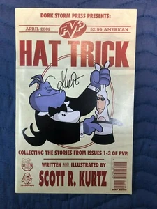 PVP Hat Trick Signed collecting stories from issues 1 2 3 Dork Storm Press - Picture 1 of 4