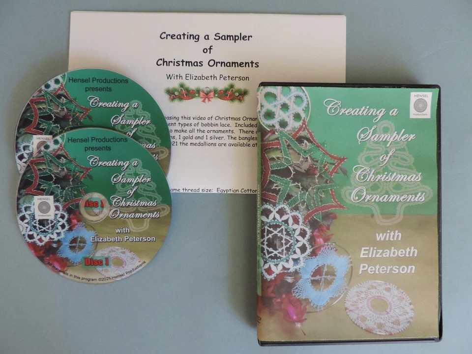 Creating a Sampler of Christmas Ornaments DVD Set with Elizabeth Peterson - Image 1 of 1