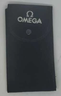 SACCHETTO PER OROLOGI OMEGA VELLUTO CON PATTINA INTERNA 7X13.5mm CON BOTTONE