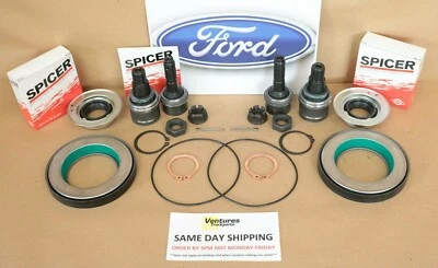 Genuine Spicer 2005-23 Ford F250 F350 4x4 Front Axle Seal Ball Joint Snap Ring - Image 1 of 4
