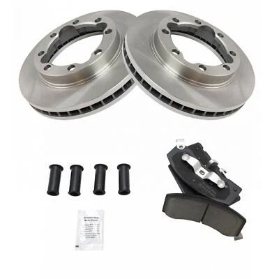 Kit de freio a disco dianteiro para Chevrolet, GMC, Dodge K3500 Ram 2500 3500 - Imagem 1 de 4