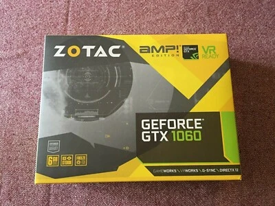 ZOTAC GeForce GTX 1060 AMP 6GB GDDR5 Graphics Card (ZT-P10600B-10M) - BRAND NEW! - Image 1 of 4
