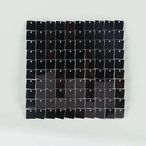 24 Square Sequin Shimmer Wall Photo Backdrop Panels Party Events Decorations - Picture 1 of 17