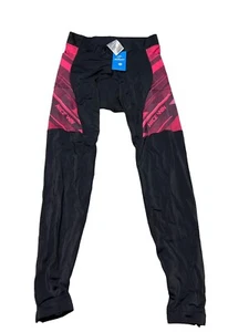 Bonitas Leggings Térmicos de Ciclismo Acolchados Win Negros Rosa Damas Talla XL Nuevas con Etiquetas - Imagen 1 de 8